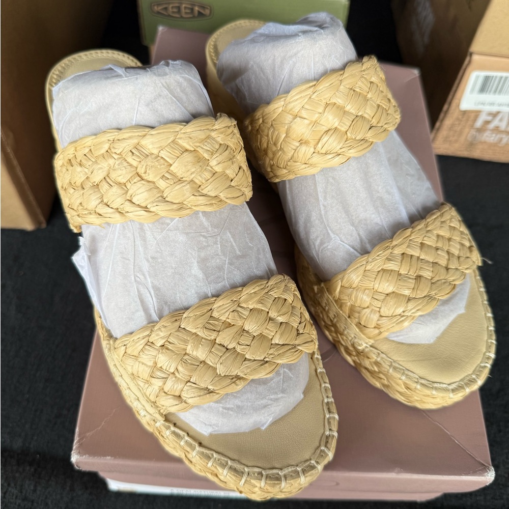 Keen Women's Tan Woven Sandals